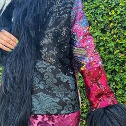 Disco Lemonade Lux X Disco: Amsterdam Hip Length Coat - Size S