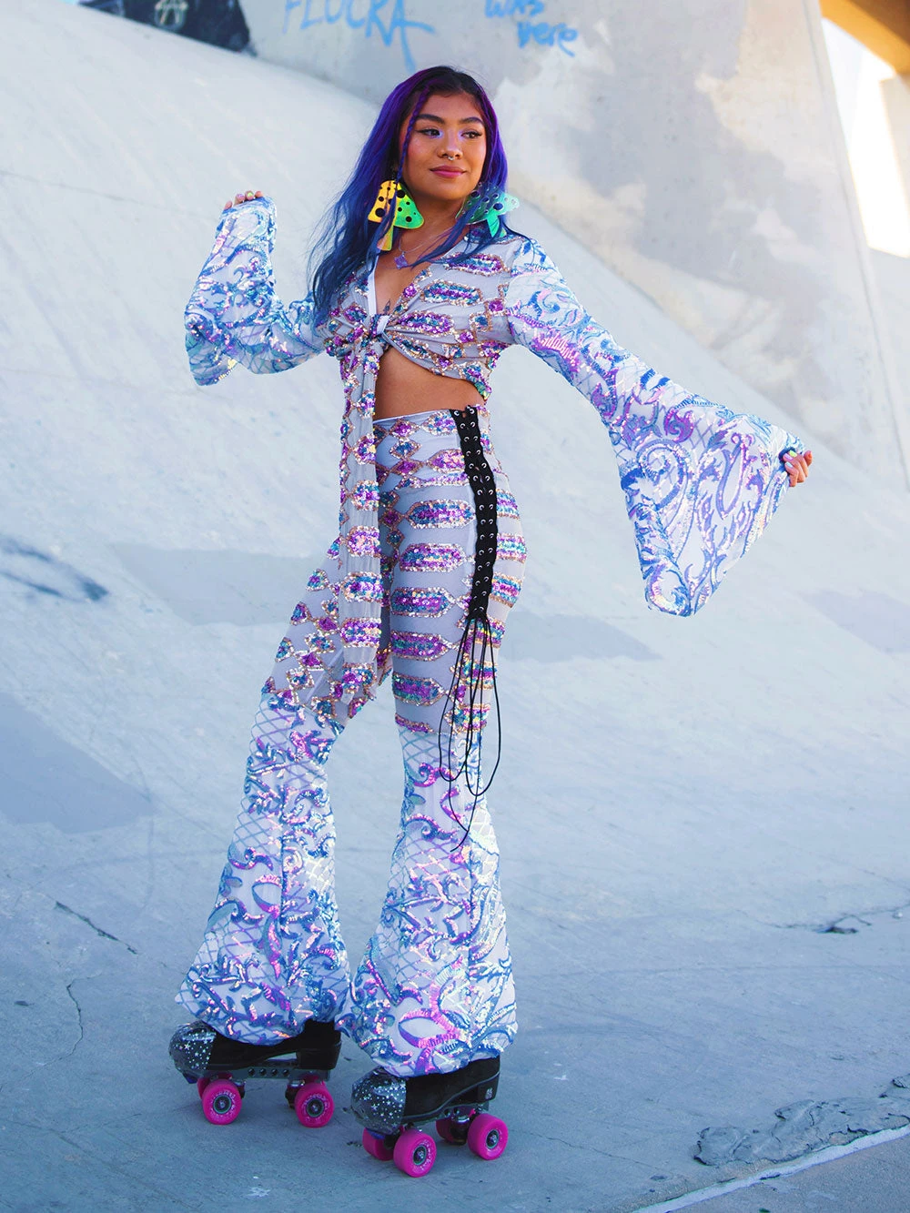 Disco Lemonade Queen Of Swords Disco Bell Top DISCO TOPZ 9 Disco Lemonade Queen Of Swords Disco Bell Top DISCO TOPZ