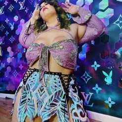 Disco Lemonade Curvy Fairy Disco Skirt - Black Detailing - More Colorz! 12 Disco Lemonade Curvy Fairy Disco Skirt - Black Detailing - More Colorz!