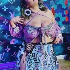 Disco Lemonade Curvy Fairy Disco Skirt - Black Detailing - More Colorz! 11 Disco Lemonade Curvy Fairy Disco Skirt - Black Detailing - More Colorz!