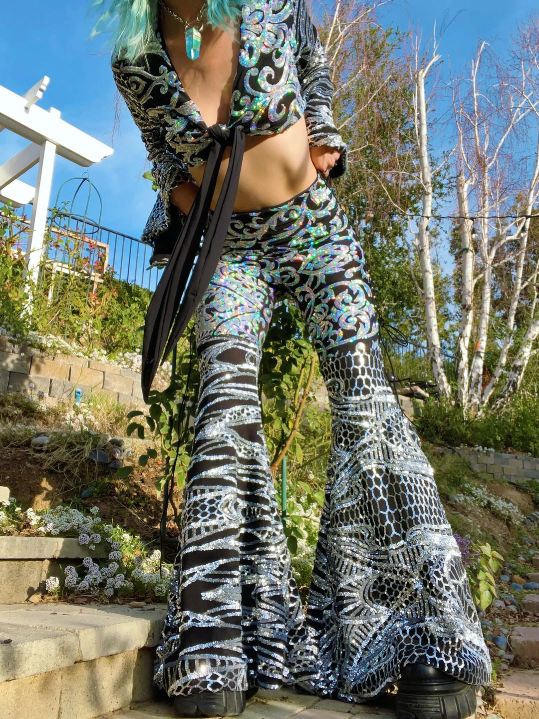 Disco Lemonade Queen Of Pentacles Disco Bell Top DISCO TOPZ 7 Disco Lemonade Queen Of Pentacles Disco Bell Top DISCO TOPZ