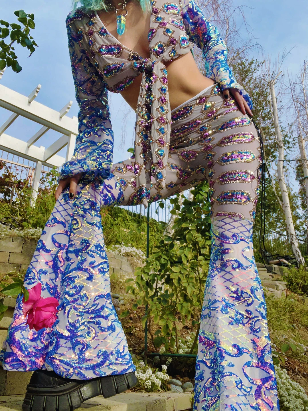 Disco Lemonade Queen Of Swords Disco Bell Bottom 4 Disco Lemonade Queen Of Swords Disco Bell Bottom