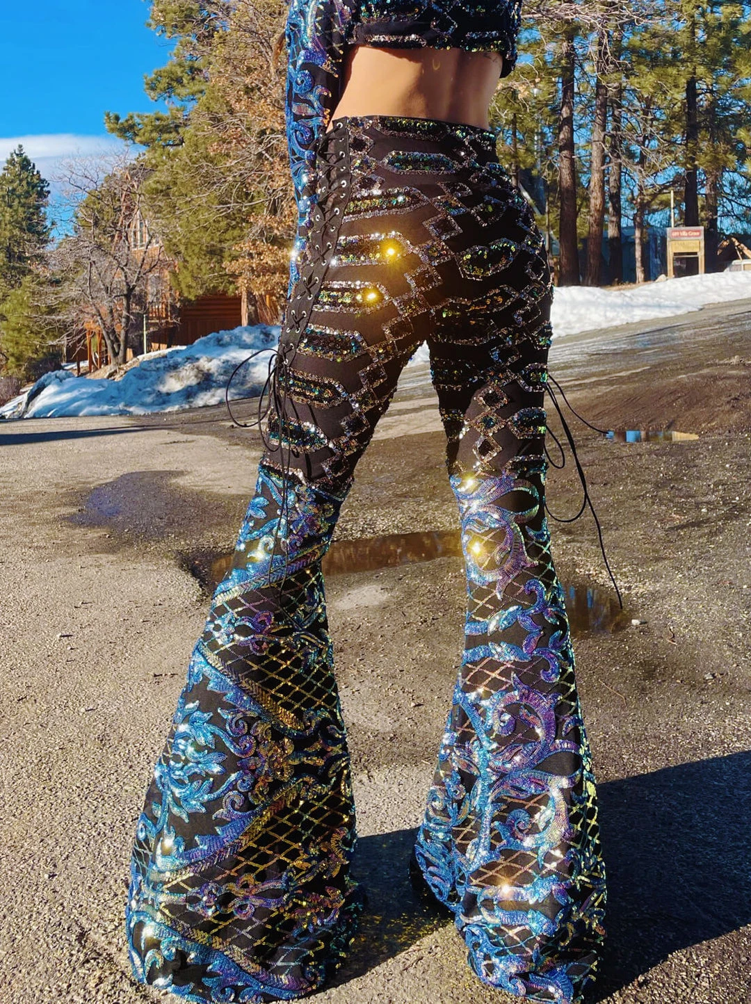 Disco Lemonade Queen Of Wands Disco Bell Bottom BOTTOMS 4 Disco Lemonade Queen Of Wands Disco Bell Bottom BOTTOMS