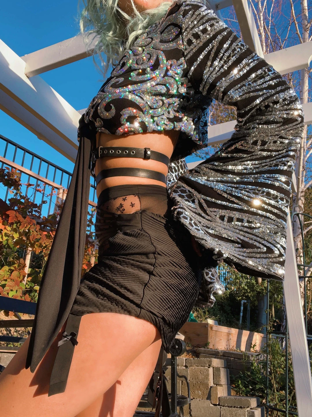 Disco Lemonade Queen Of Pentacles Disco Bell Top DISCO TOPZ 6 Disco Lemonade Queen Of Pentacles Disco Bell Top DISCO TOPZ