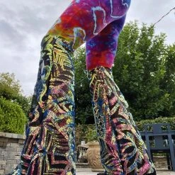 Disco Lemonade BOTTOMS Scarlet Begonias | Size X-Small