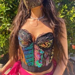 Disco Lemonade DISCO TOPZ Akasha Bustier ✧