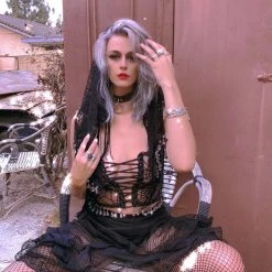 Disco Lemonade Black Widow GODDESS SHAWLZ