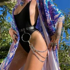 Disco Lemonade Aura Amethyst Robe