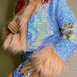 Disco Lemonade OUTERWEAR Lux X Disco: Ballerina Cropped Coat