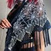 Disco Lemonade Black Spider Shawl II