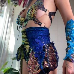 Disco Lemonade Lux X Disco: Blueberry Faerie Bustle Set