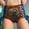 Disco Lemonade BOTTOMS Lux X Disco: Babylon Shorts - Size Medium