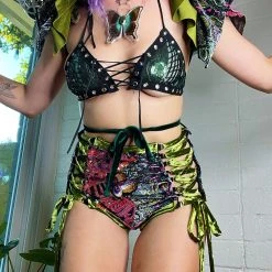 Disco Lemonade ONE OF A KIND Lux X Disco: Rising Earth Bustle Set