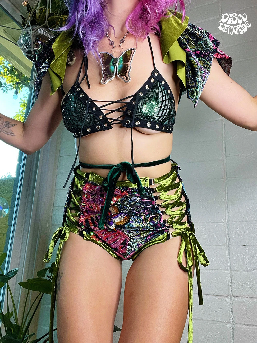 Disco Lemonade ONE OF A KIND Lux X Disco: Rising Earth Bustle Set 3 Disco Lemonade ONE OF A KIND Lux X Disco: Rising Earth Bustle Set