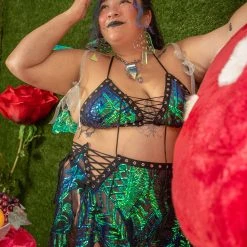 Disco Lemonade Curvy Fairy Disco Skirt - Black Detailing - More Colorz! 14 Disco Lemonade Curvy Fairy Disco Skirt - Black Detailing - More Colorz!