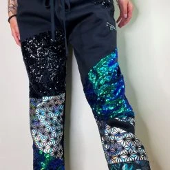 Disco Lemonade The Elephant Tribe X Disco: Deep Sea Joggers - Size XL