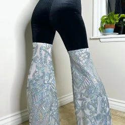 Disco Lemonade Lux X Disco: Human Disco Ball Bell Bottoms | Size XS