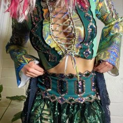 Disco Lemonade Earth Fractal Faerie ONE OF A KIND