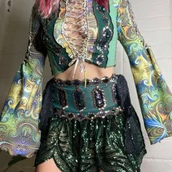 Disco Lemonade Earth Fractal Faerie ONE OF A KIND