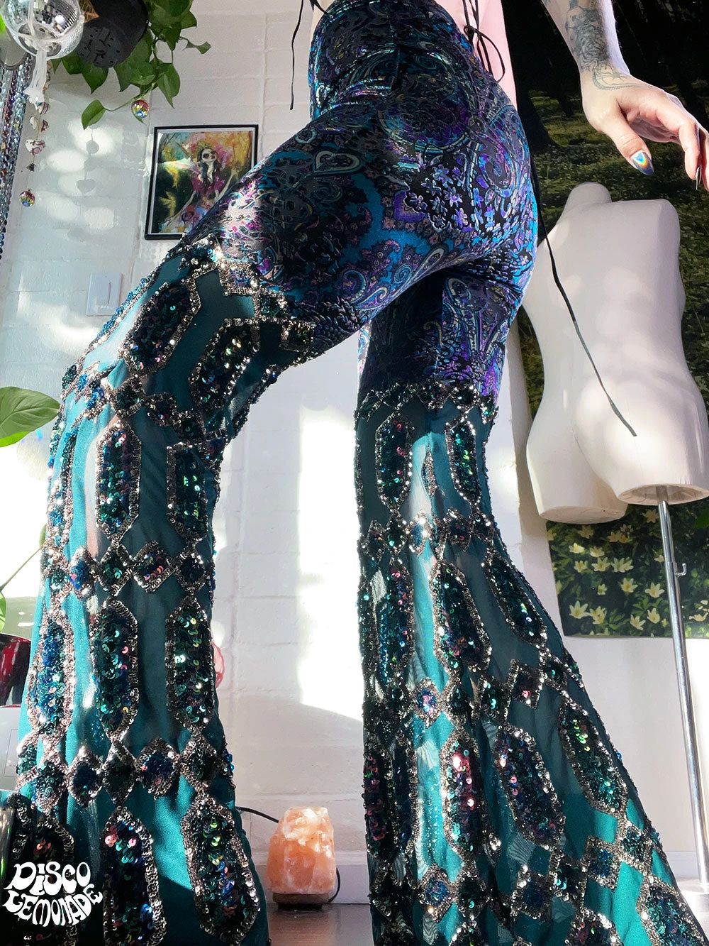 Disco Lemonade Lux X Disco: Paisley Emerald Bells 6 Disco Lemonade Lux X Disco: Paisley Emerald Bells