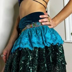 Disco Lemonade Lux X Disco: Forest Fae With Trim Bustle DISCO SETS