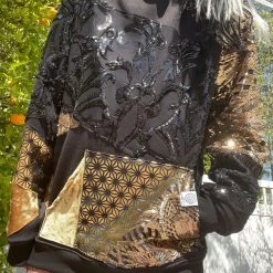 Disco Lemonade SHOP FAIRY ARMOR The Elephant Tribe X Disco: Gold Rush Hoodie - Size XL