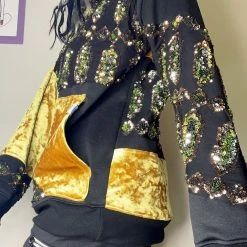 Disco Lemonade SHOP FAIRY ARMOR The Elephant Tribe X Disco: Ganja Hoodie - Size M