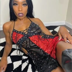 Disco Lemonade DISCO DRESSES Retro Harley Quinn - 1 Large & 1 Small Available 7 Disco Lemonade DISCO DRESSES Retro Harley Quinn - 1 Large & 1 Small Available