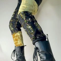 Disco Lemonade SHOP FAIRY ARMOR The Elephant Tribe X Disco: Ganja Joggers - Size M