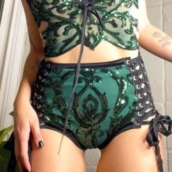 Disco Lemonade Lux X Disco: Juniper Shorts