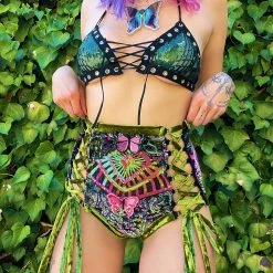 Disco Lemonade BOTTOMS Lux X Disco: Spring Fae Shorts - Size Small