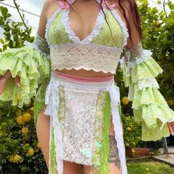 Disco Lemonade Lux X Disco: Tropical Chandelier DISCO DRESSES