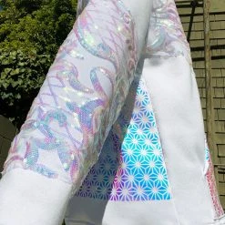 Disco Lemonade The Elephant Tribe X Disco: White Knight Hoodie - XL